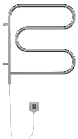 Электро 25 F-обр 600х600 поворотный Полотенцесушитель TERMINUS Ульяновск - фото 2