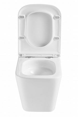 Подвесной унитаз безободковый Terminus Ватикан Monolit 490х340 белый Ульяновск - фото 7