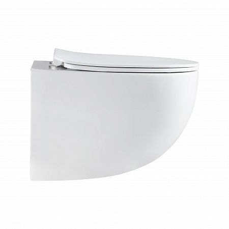 Подвесной унитаз безободковый Terminus Енисей Monolit 560х390 белый Ульяновск - фото 4