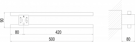 Полка Электро П2 ПРОФ 500х90 NEW Ульяновск - фото 4